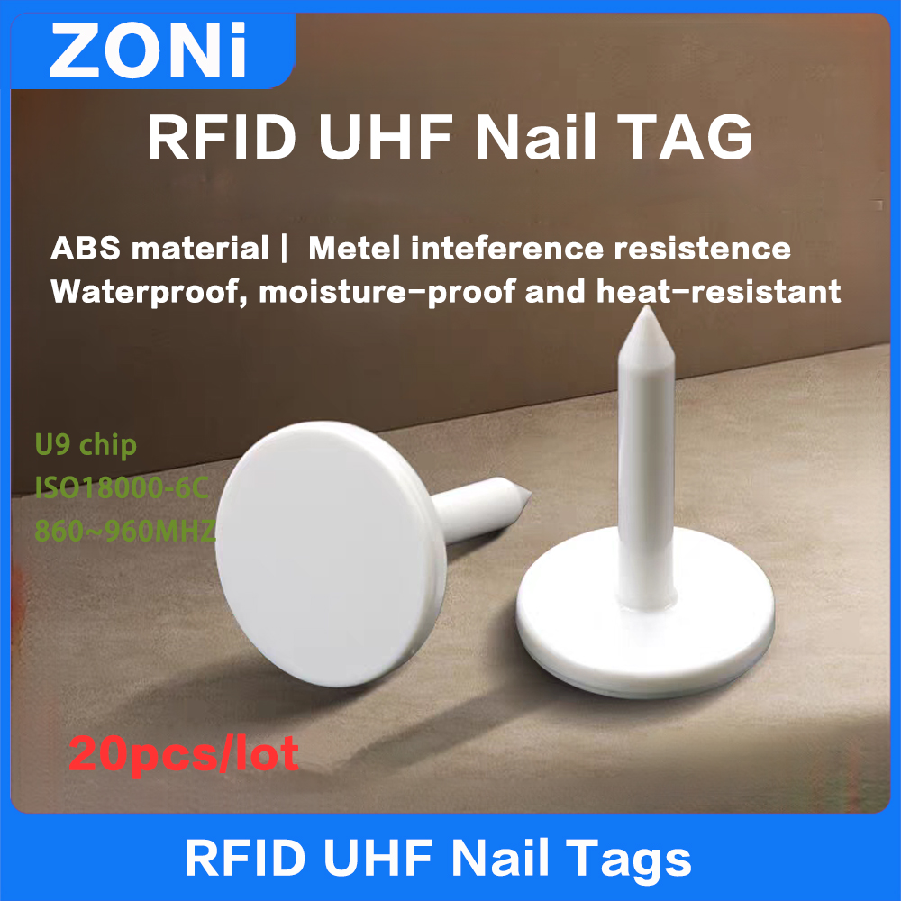Garden Label Marker - 20 stks RFID UHF Anti-metaal Aail