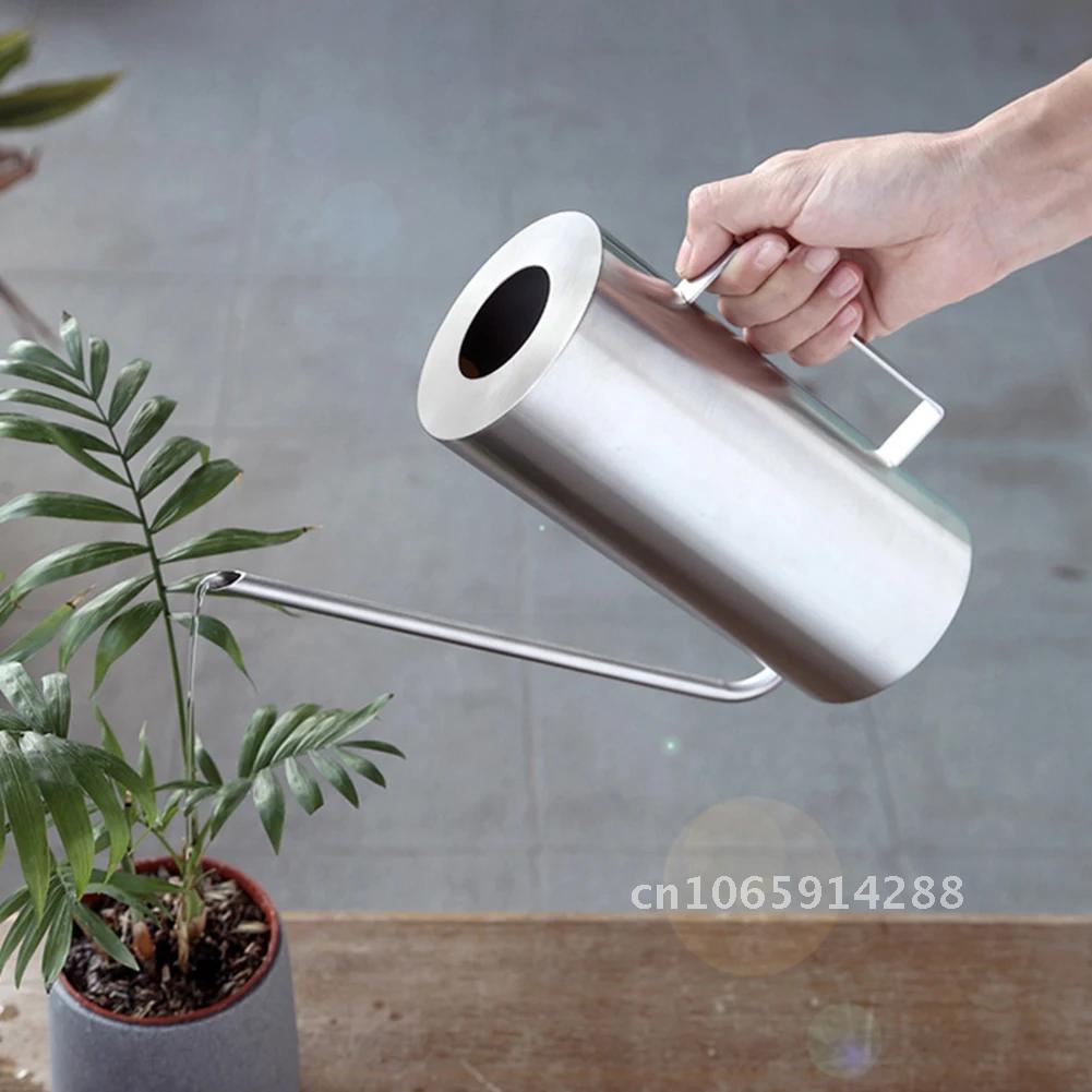 Watering Can Long Spout - Roestvrijstalen gieter voor bonsai, tuinplanten, waterpot,