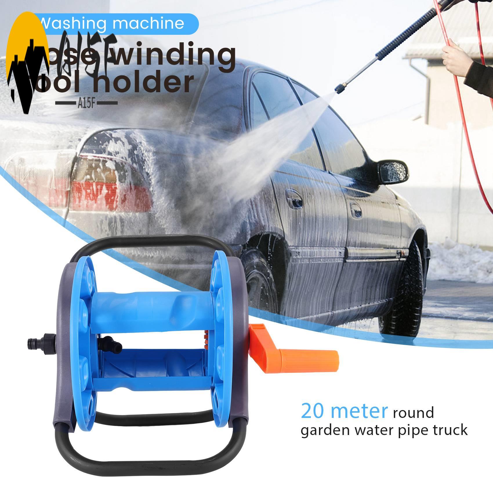 Gardening Tools Rack - A15F-Portable 20M Huishoudelijke Tuinwaterslang Reel Wagen