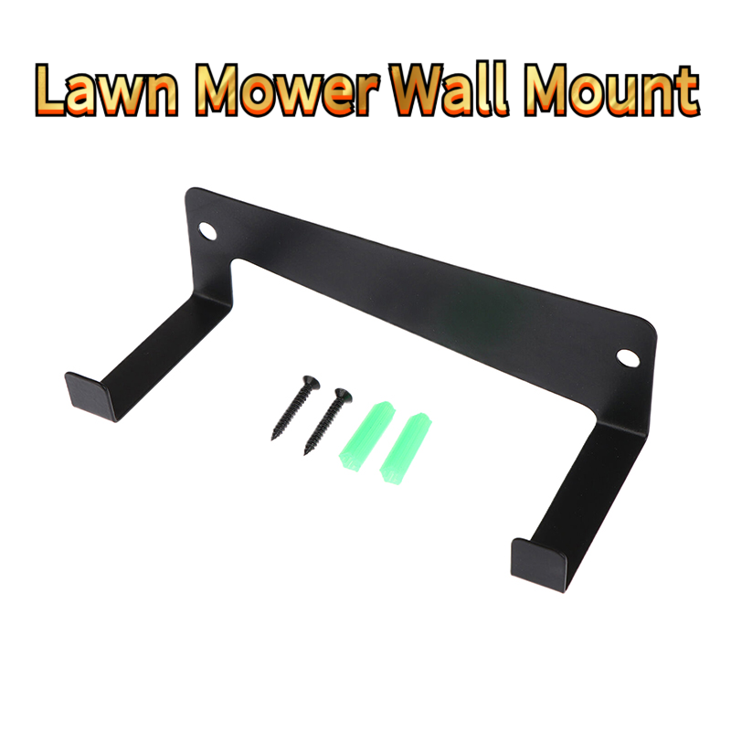 Gardening Tools Rack - Zwaar uitgevoerde grasmaaierhanger, wandmontagebeugel voor tuin