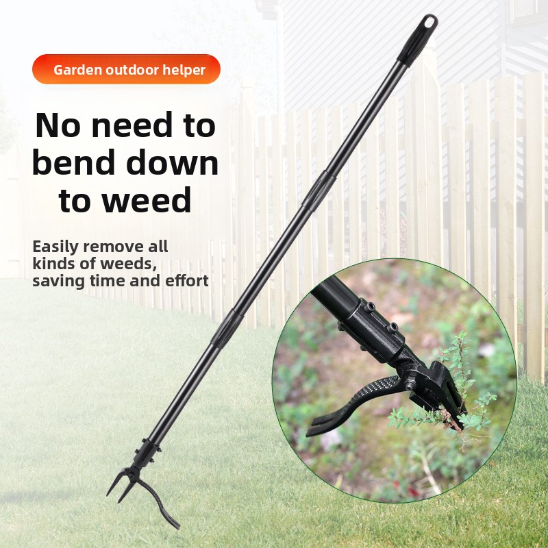 Weed Puller - Staande onkruidtrekker met lange steel, handmatige