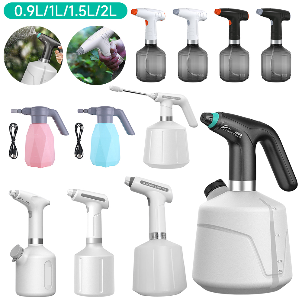 Gardening Tools Electric - 1.5/2L Elektrische Plantenspuitfles Tuinwatersproeier Automatische Plantensproeier