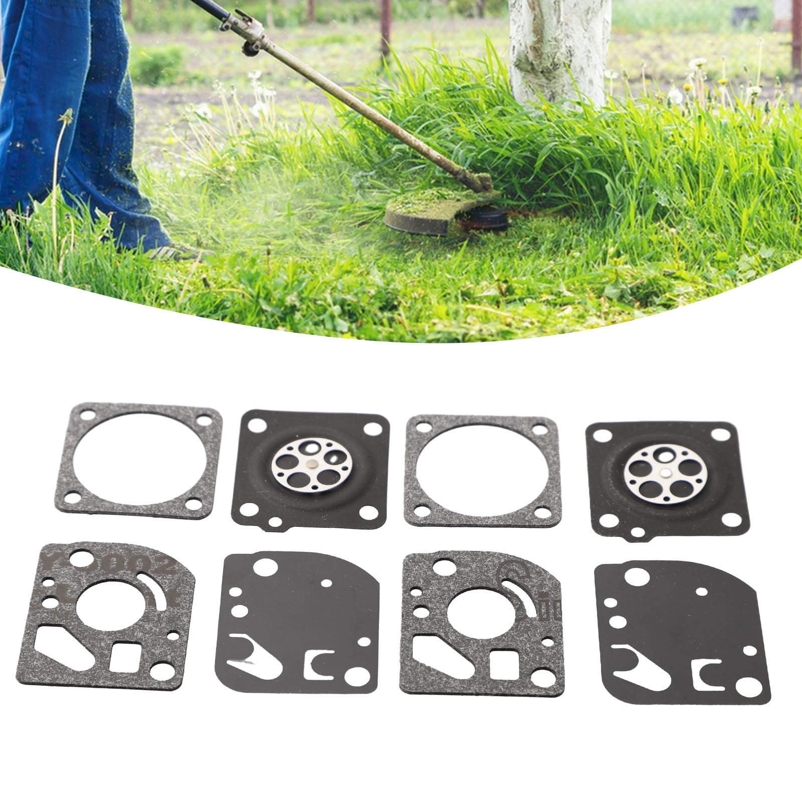 Gardening Tools Ryobi - 2Set Carburateur Membraan Reparatie Onderdelen Kits