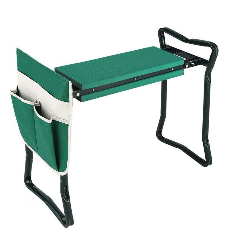 Garden Kneeling Pad - Multifunctionele tuinknieler en -zitje, opvouwbare roestvrijstalen