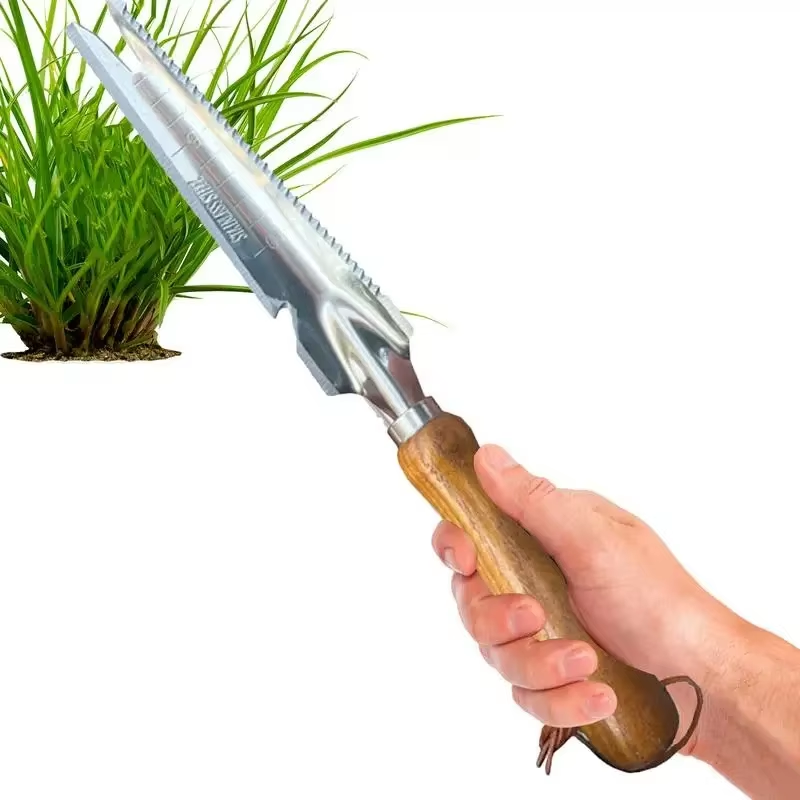 Gardening Tools For Digging - 1 stuks roestvrijstalen onkruidtrekker & hark,