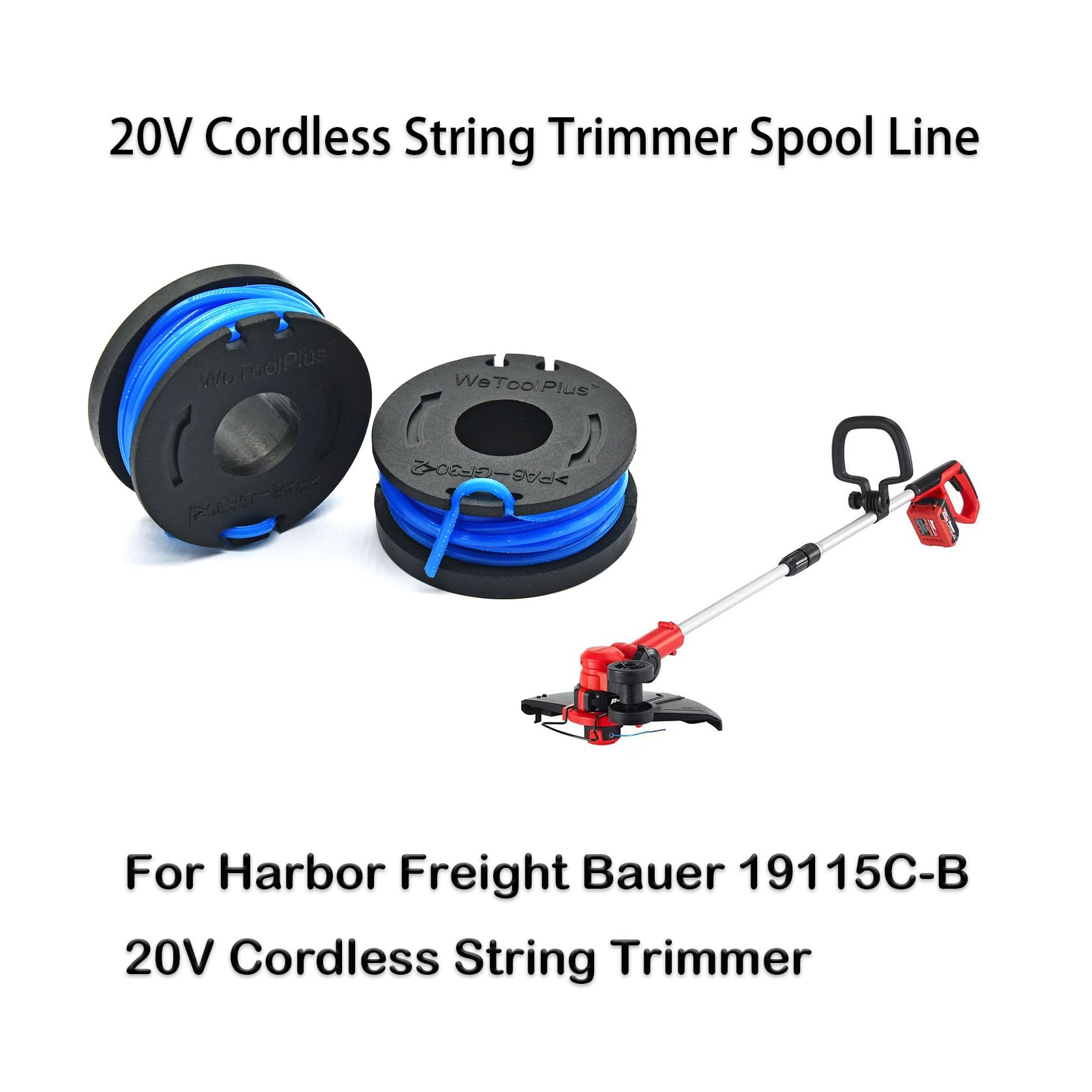 3 spoelen en 1 deksel vervangi - Gardening Tools Harbor Freight recensie en prijs