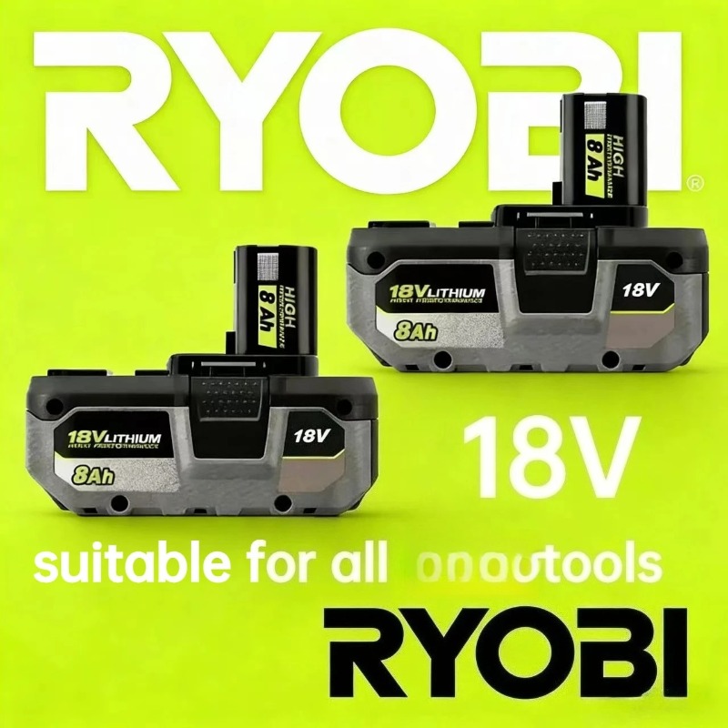 RYOBI 18V Batterij 8.0Ah Lithi - Gardening Tools Ryobi recensie en prijs
