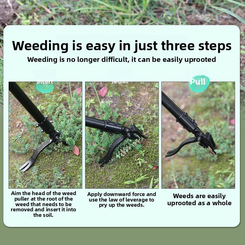 Staande onkruidtrekker met lan - Weed Puller recensie en prijs