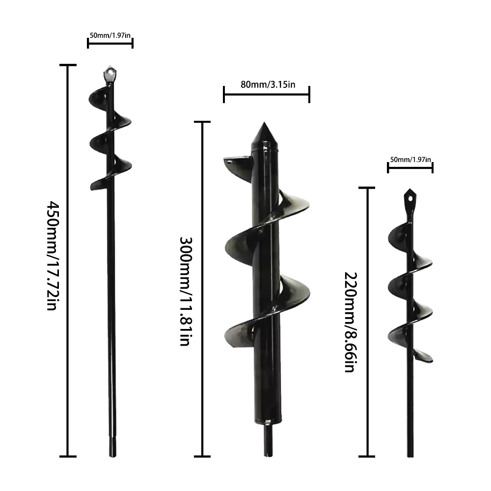 Tuin Vijzel Spiraal Boor Hex S - Gardening Tools For Digging recensie en prijs