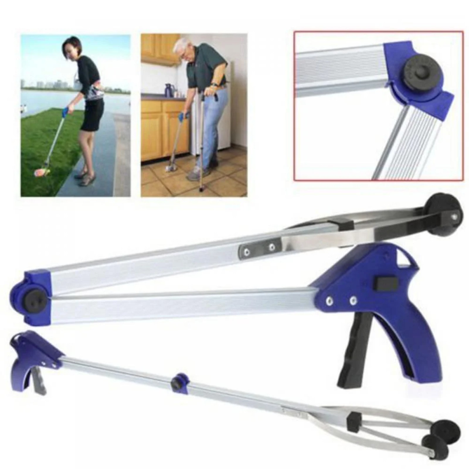 Lange opvouwbare dikke alumini - Gardening Tools For Seniors recensie en prijs