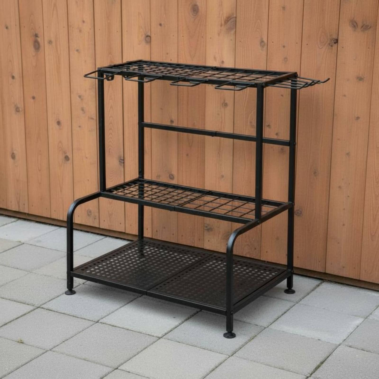 Metalen tuingereedschapsrek me - Gardening Tools Rack recensie en prijs