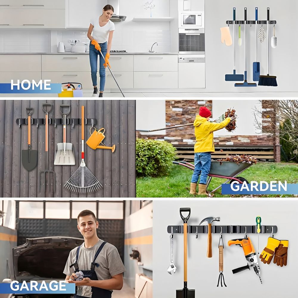 1 stuk multifunctioneel wandop - Gardening Tools Rack recensie en prijs