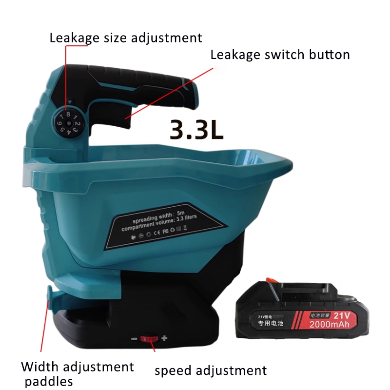 3.3L Automatische meststofstro - Gardening Tools Electric recensie en prijs