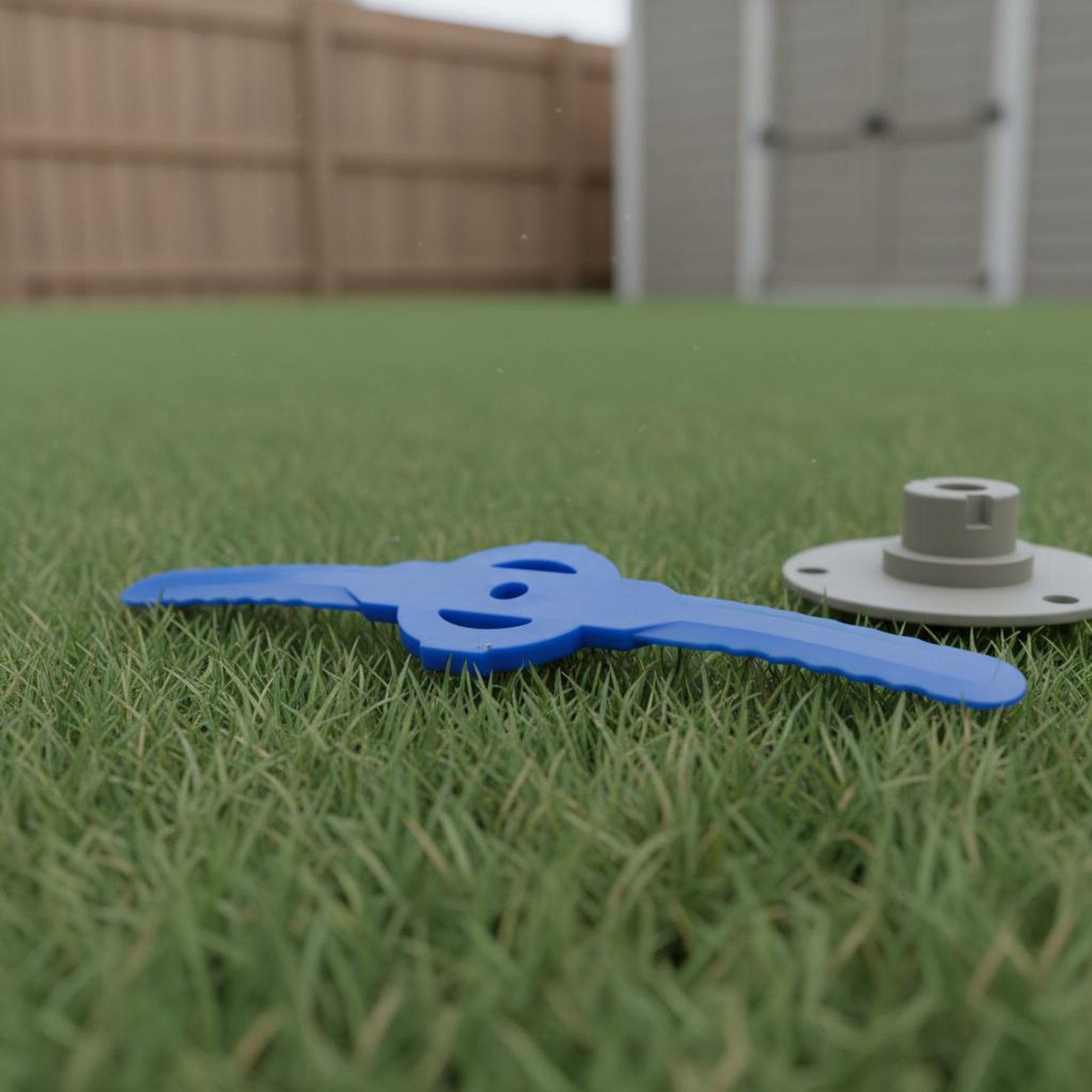 Plastic grastrimmermes Eenvoud - Gardening Tools Vegetables recensie en prijs