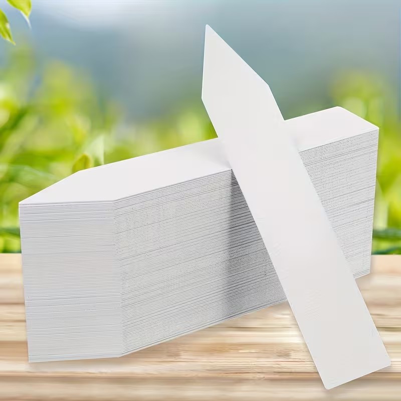 100 stuks witte waterdichte pl - Garden Label Marker recensie en prijs