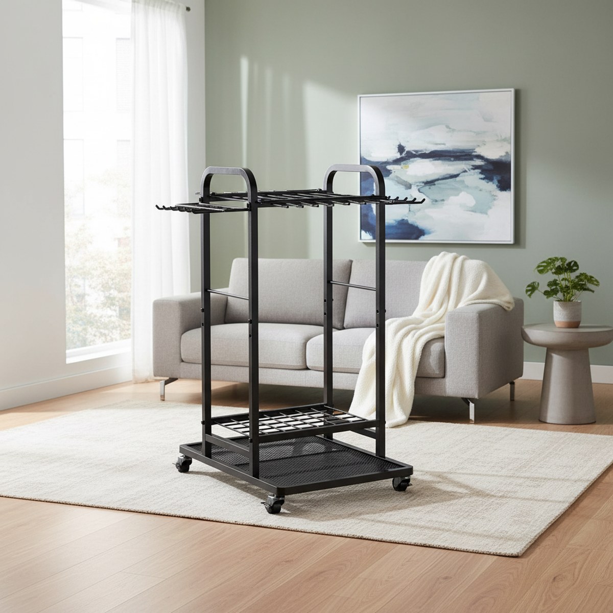 Zware tuin gereedschapswagen m - Gardening Tools Rack recensie en prijs