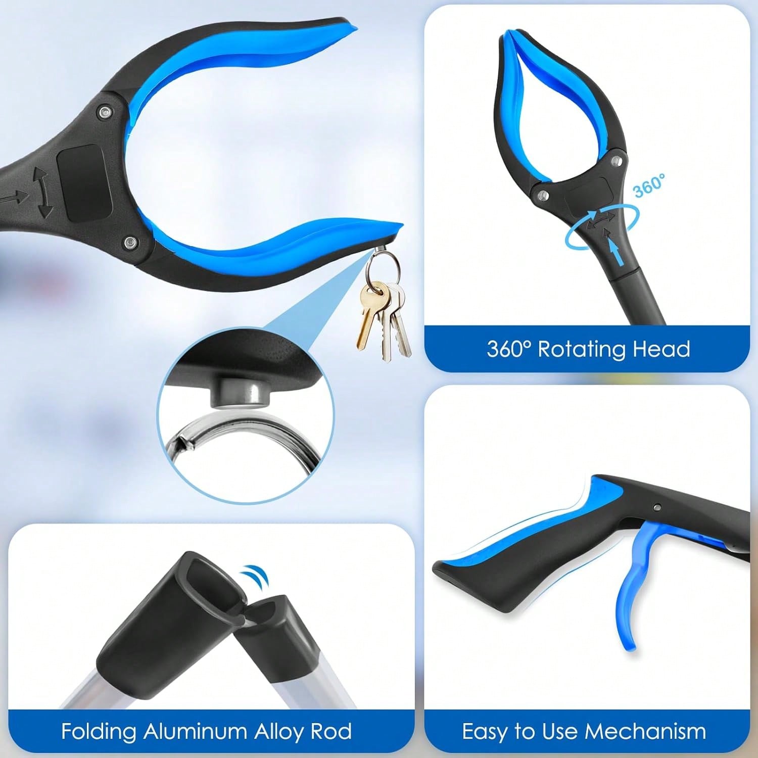 Opvouwbare Grabber Reacher Too - Gardening Tools For Seniors recensie en prijs